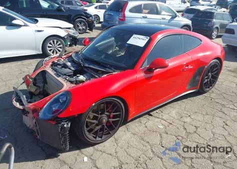 2018 Porsche 911 Carrera 4 Gts/Carrera 4S/Carrera Gts/Carrera S z USA, uszkodzony, nr VIN WP0AB2A92JS123103